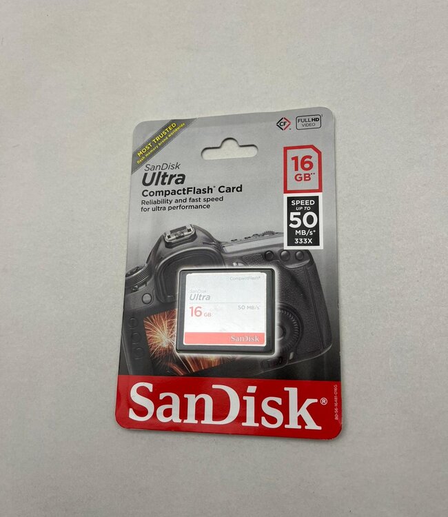 SanDisk Ultra CompactFlash Card 16 GB