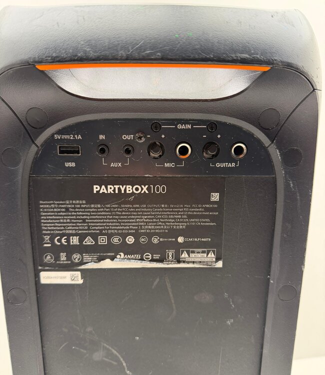 JBL Partybox 100 Draadloze Speaker