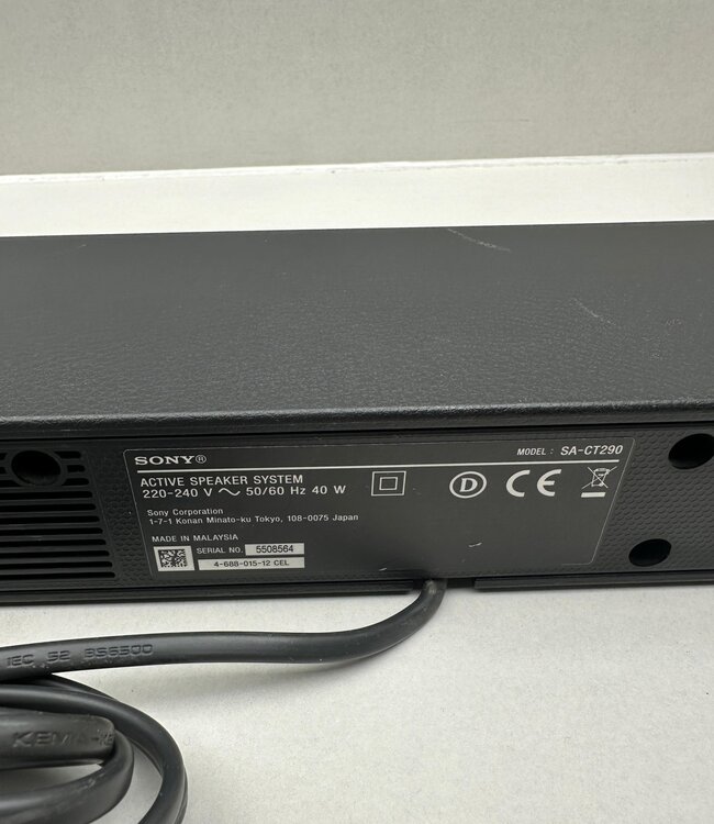 Sony Soundbar Speaker SA-CT290