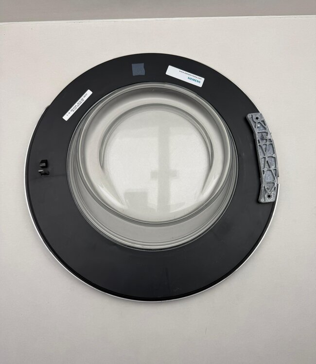 Siemens Wasmachine Deur 8/9 kg Zwart/Zilver