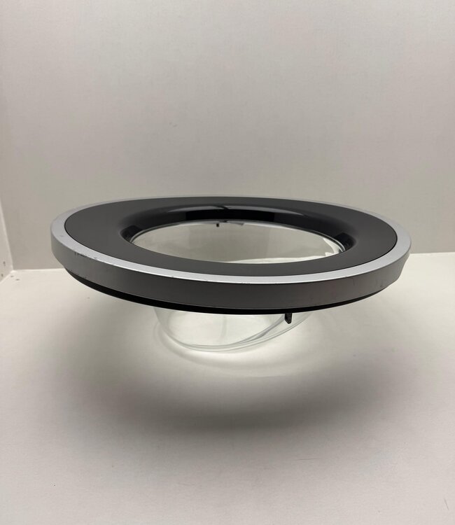 Siemens Wasmachine Deur 8/9 kg Zwart/Zilver