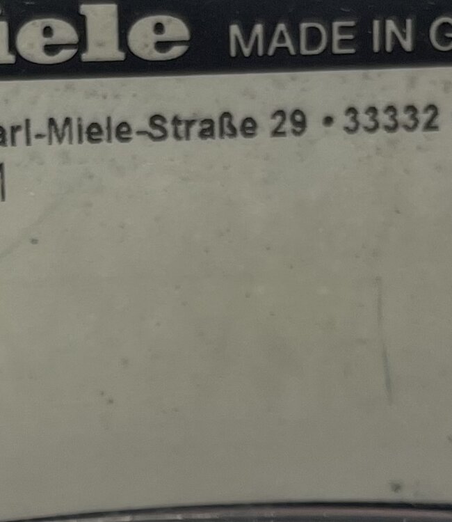 Miele Primavera Wasmachine (W3121) 5 kg