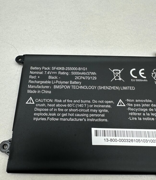 Medion Laptop Batterij SF40KB-2S5000-B1G1 Origineel