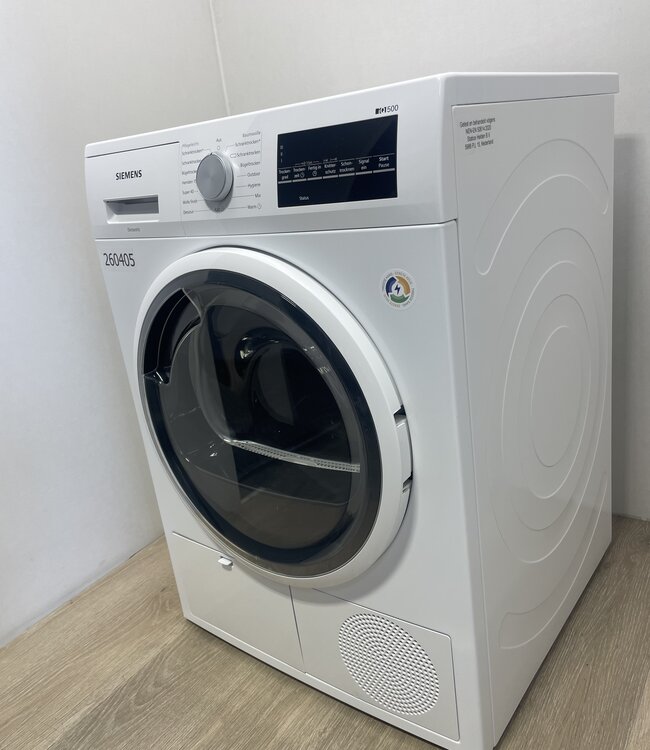 Siemens IQ500 Condensdroger (WT46G401) 8 kgSiemens IQ500 Condensdroger (WT46G401) 8 kg