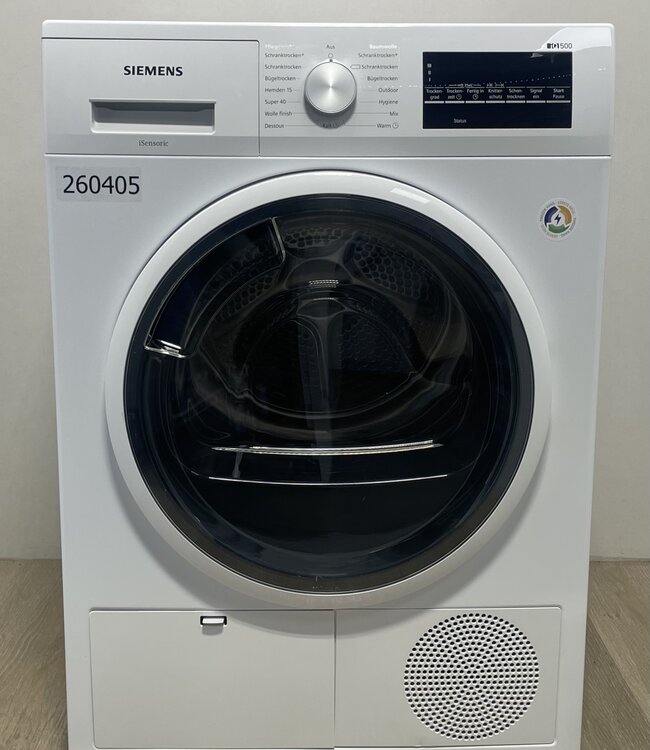 Siemens IQ500 Condensdroger (WT46G401) 8 kgSiemens IQ500 Condensdroger (WT46G401) 8 kg