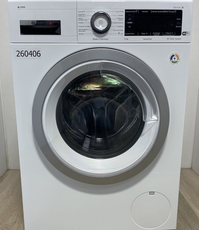 Bosch Wasmachine Serie 8 (WAXH2K90NL) 9 kg