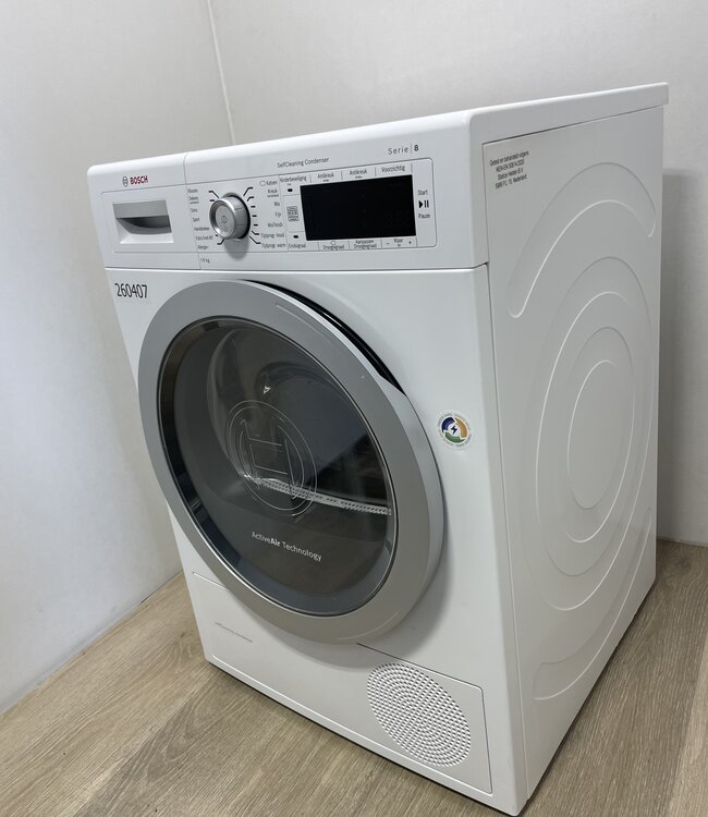 Bosch Serie 8 Warmtepompdroger (WTW87562NL) 9 kg