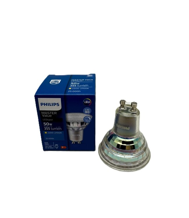 Philips MASTER LEDspot GU10 Dimbaar 4.9 Watt 355 Lumen
