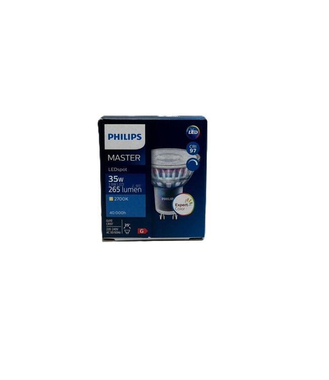 Philips MASTER LEDspot GU10 ExpertColor Dimbaar 3.9 Watt 265 Lumen