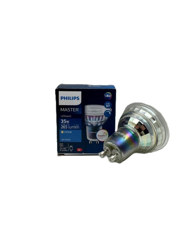 Philips MASTER LEDspot GU10 ExpertColor Dimbaar 3.9 Watt 265 Lumen