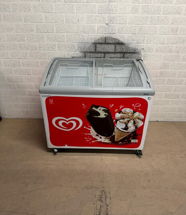 Hiron SD-280B – Commerciële Display-Chest Vriezer