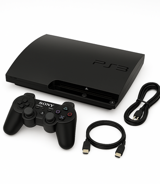 Sony Playstation 3 Slim Console Set Orgineel Zwart