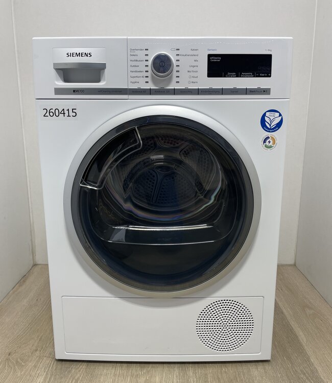 Siemens IQ700 Warmtepompdroger (WT47W563NL) 9kg