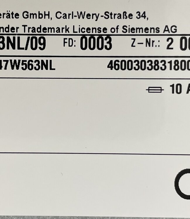 Siemens IQ700 Warmtepompdroger (WT47W563NL) 9kg