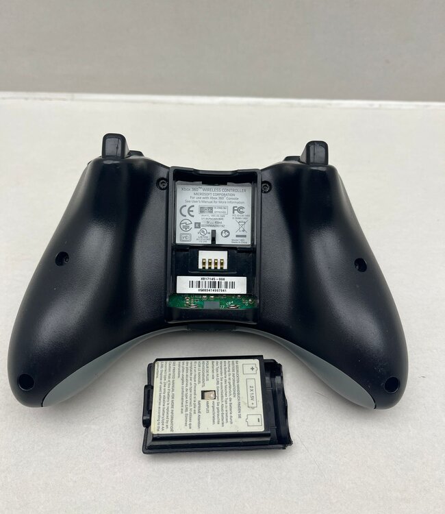 Xbox 360 Controller Origineel Grijs/Zwart Model 1403