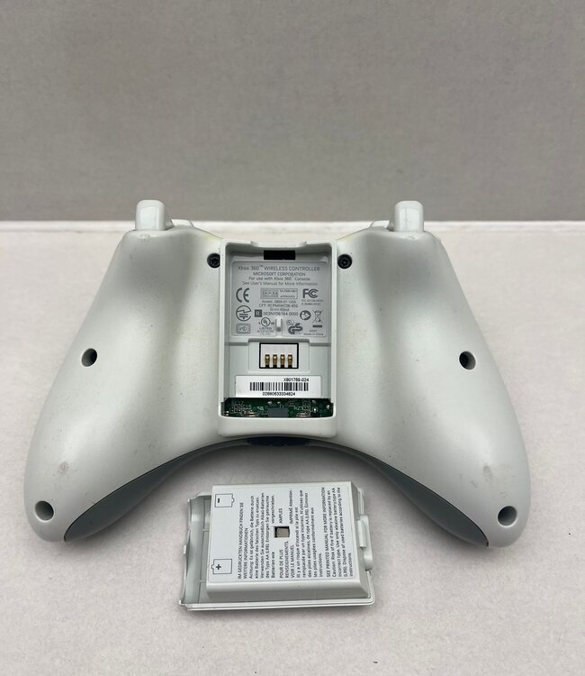 Xbox 360 Controller Origineel Grijs/Wit Model 1403