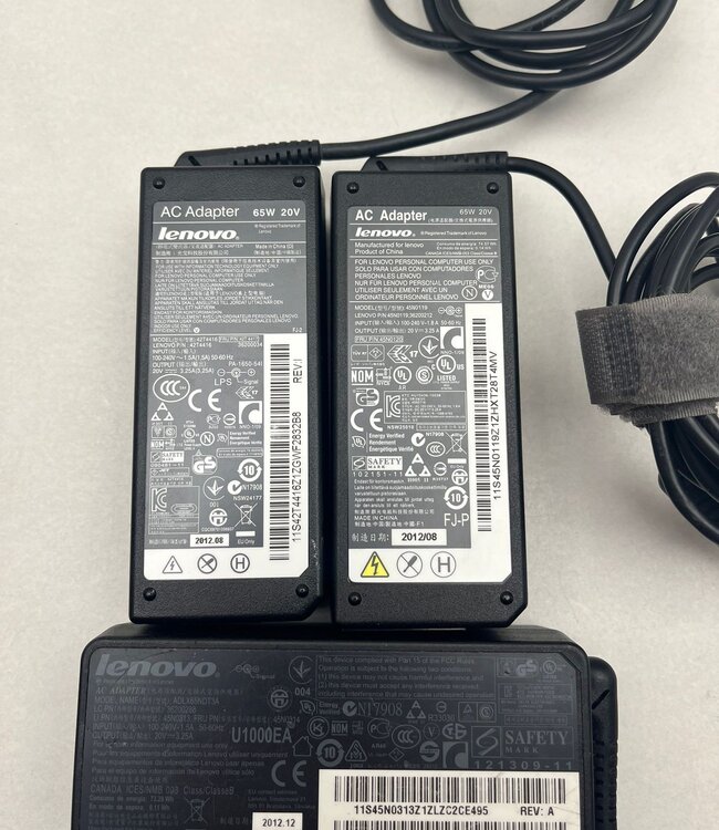 Lenovo Laptop Adapter Origineel | 65W