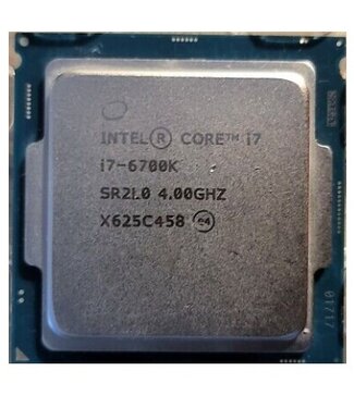 Intel Processor Intel Core i7-6700K SR2L0