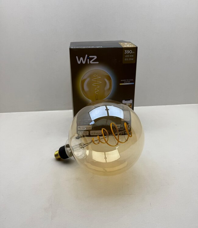 Philips WiZ G200 Warm White Filament Globelamp LED 25W E27