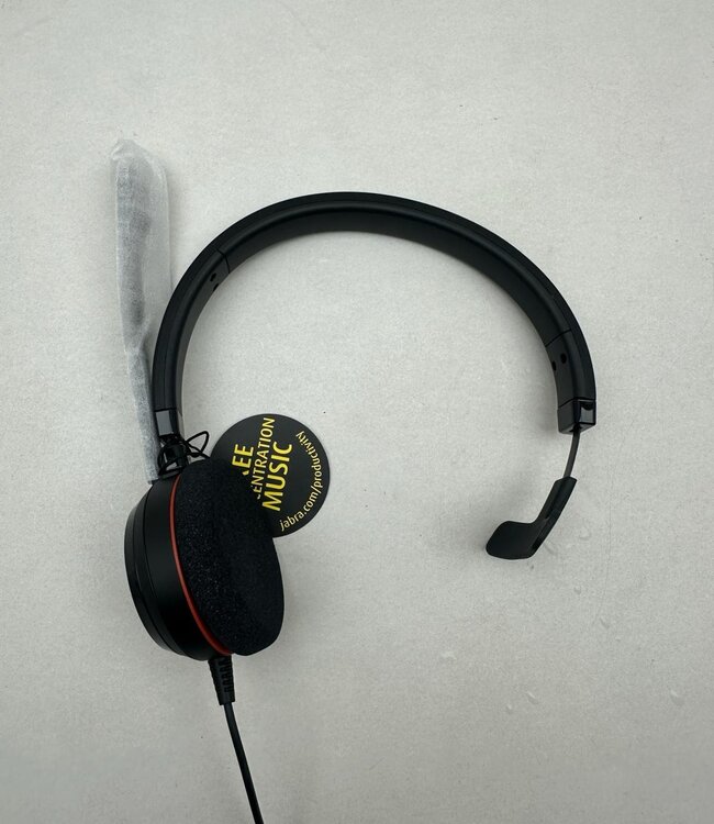 Jabra Evolve 20 MS Mono Zwart