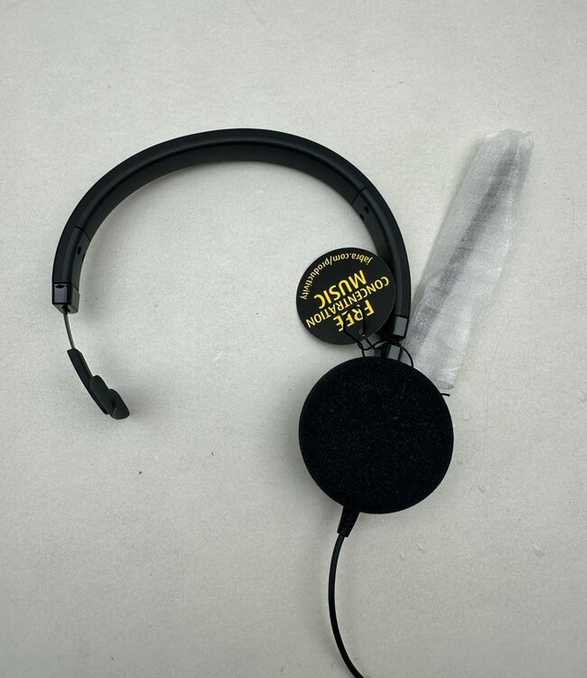 Jabra Evolve 20 MS Mono Zwart