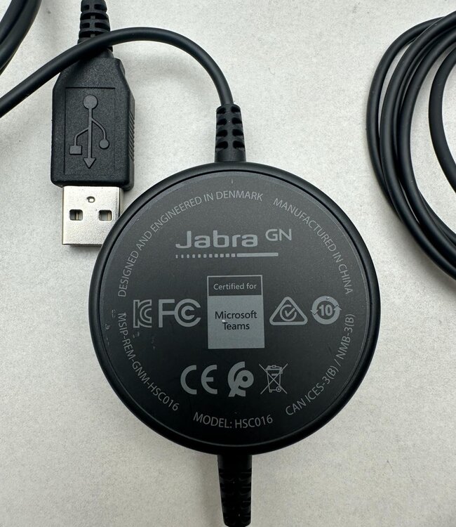 Jabra Evolve 20 MS Mono Zwart