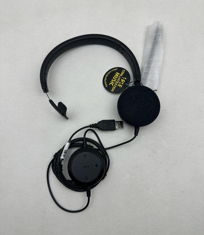 Jabra Evolve 20 MS Mono Zwart