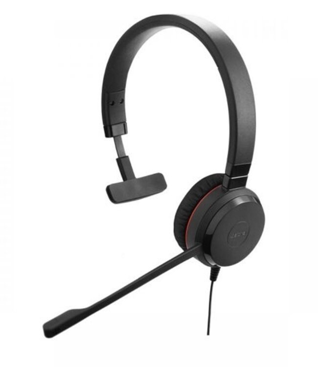 Jabra Evolve 20 MS Mono Zwart