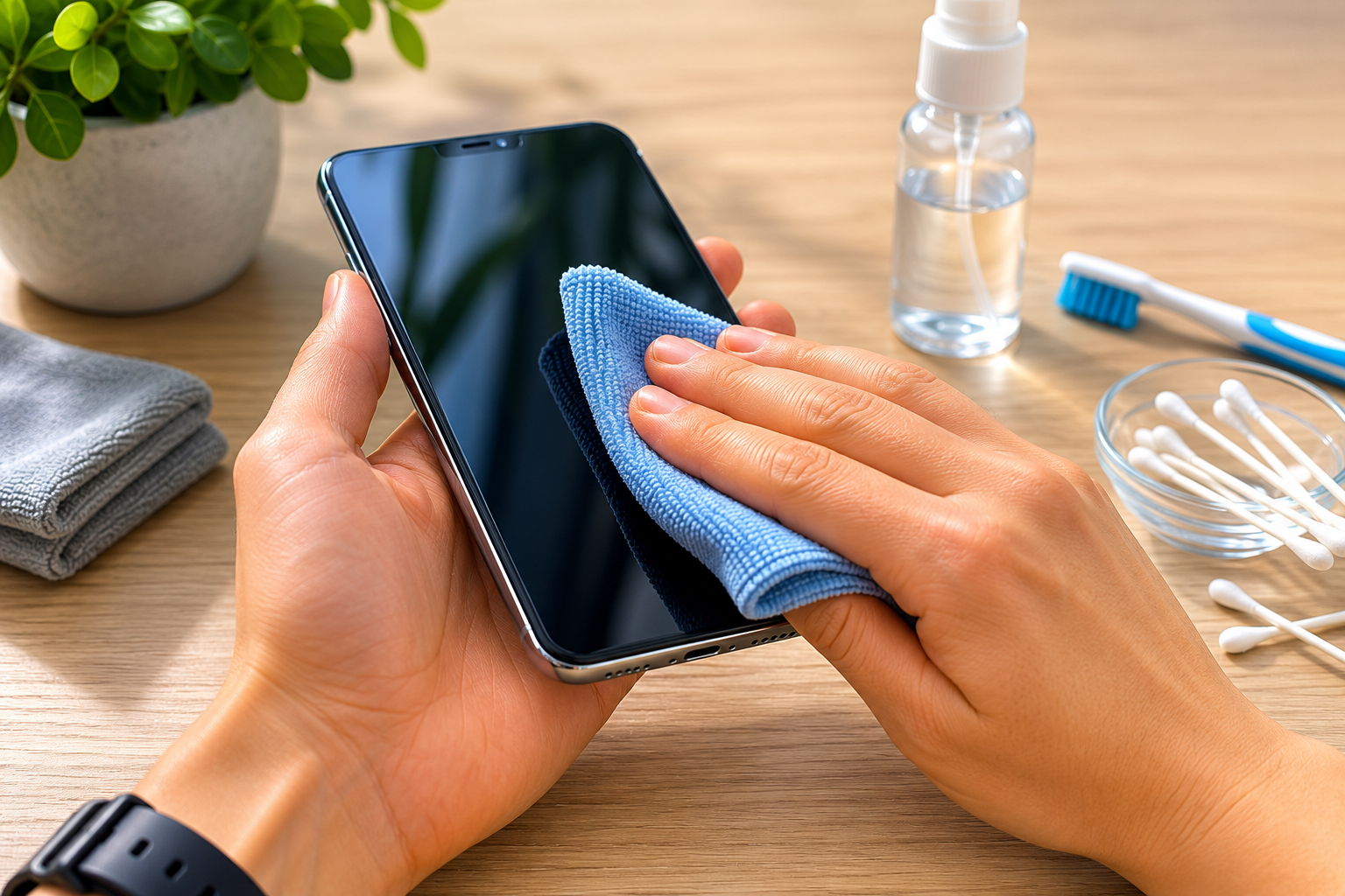 Telefoon schoonmaken op de juiste manier!
