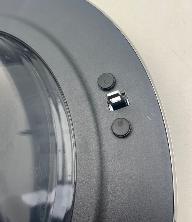 Haier Wasmachine Deur Zwart/Zilver Origineel 8/9 kg