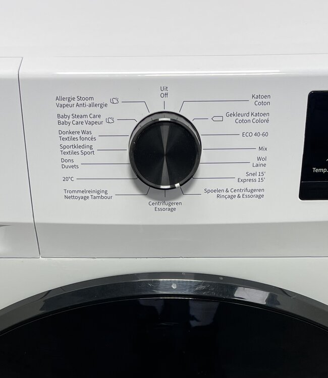 Everglades Steam Wasmachine (EVWM91401AW) 9 kg