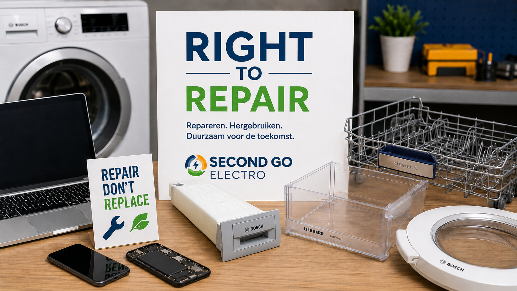 Right to Repair: wat de nieuwe reparatiewet betekent en waarom wij het al jaren in de praktijk brengen