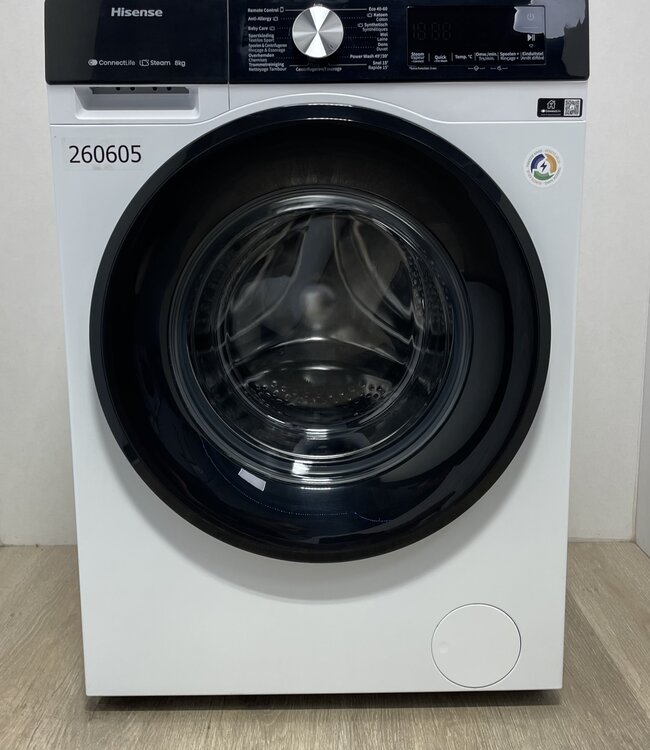 Hisense Wasmachine (WF3S8043BW3/BLX) 8 kg