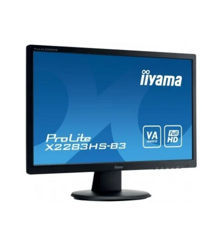 Iiyama ProLite X2283HS-B3 Zwart