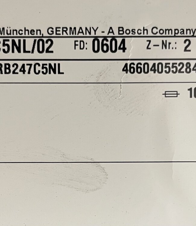 Bosch Warmtepompdroger Serie 8 (WRB247C5NL/02) 9 kg