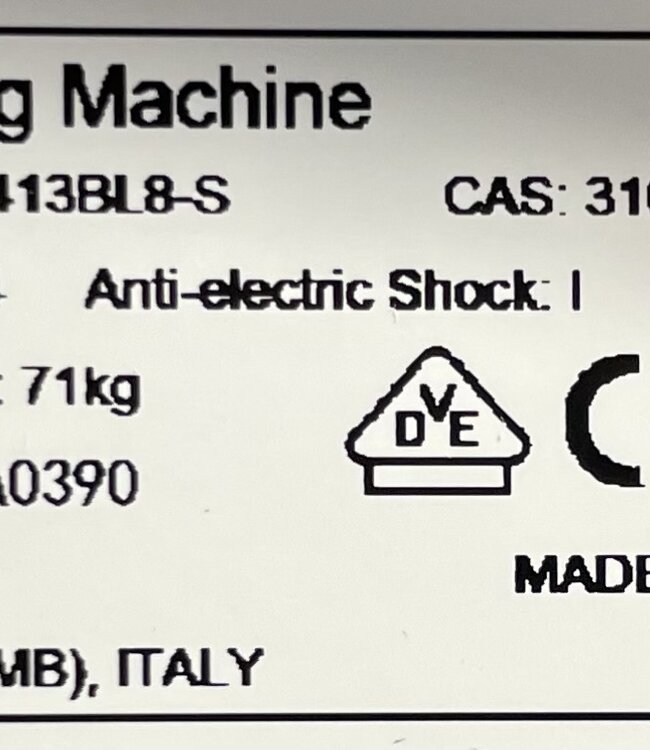 Candy Wasmachine (BR 413BL8-S) 13 kg