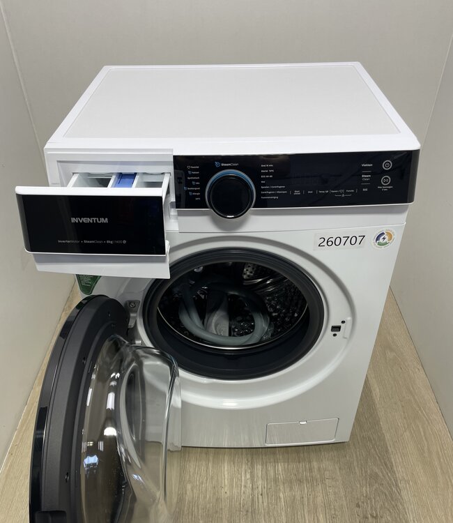 Inventum SteamClean Wasmachine (VWM8010W/02) 8 kg