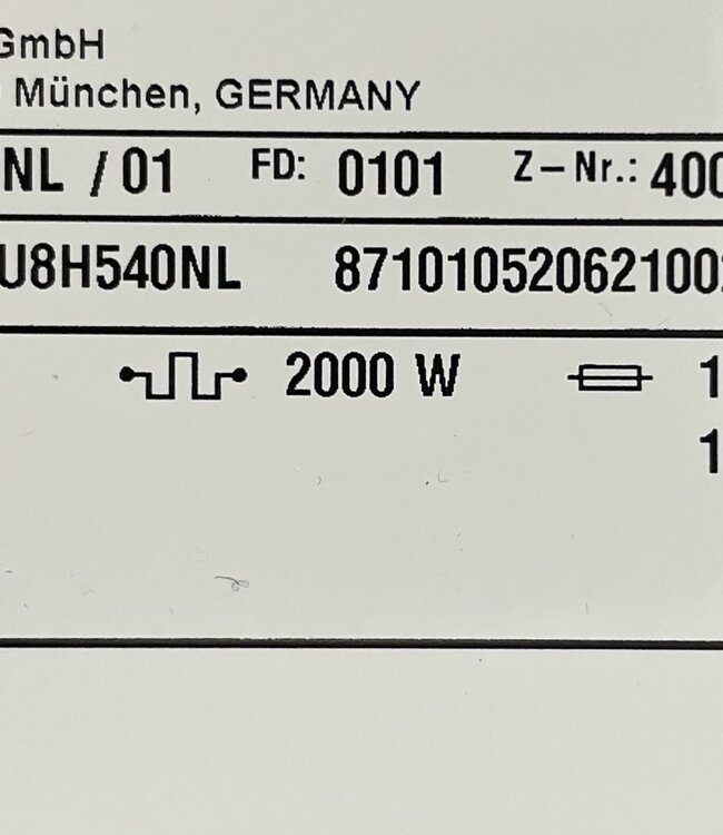 Bosch Serie 6 Was-droogcombinatie (WDU8H540NL) 10/6 kg