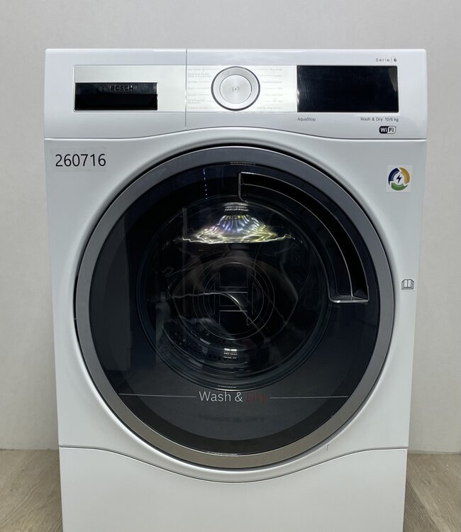 Bosch Serie 6 Was-droogcombinatie (WDU8H540NL) 10/6 kg