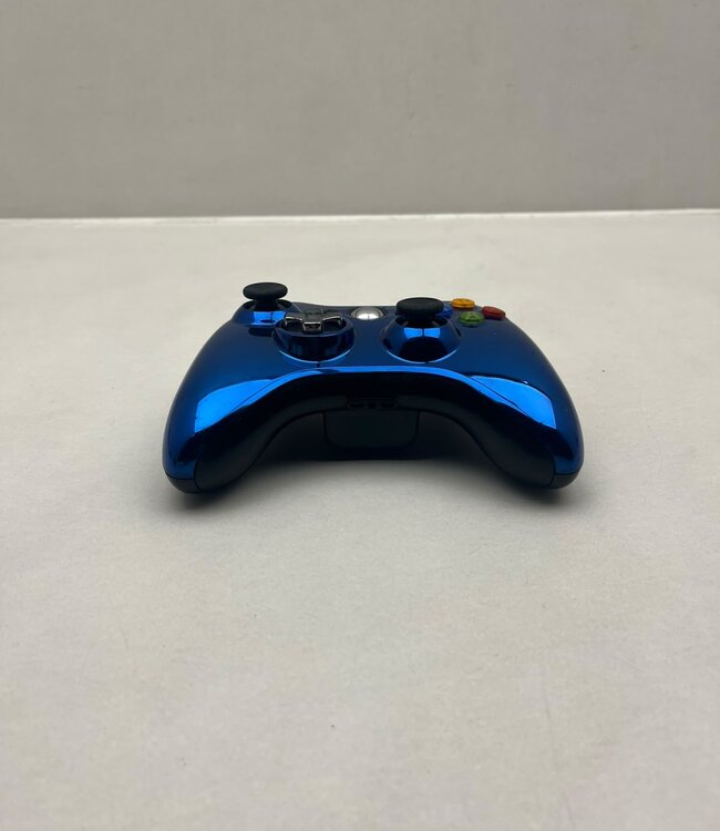 Xbox 360 Controller Origineel Chroom Blauw Model 1403