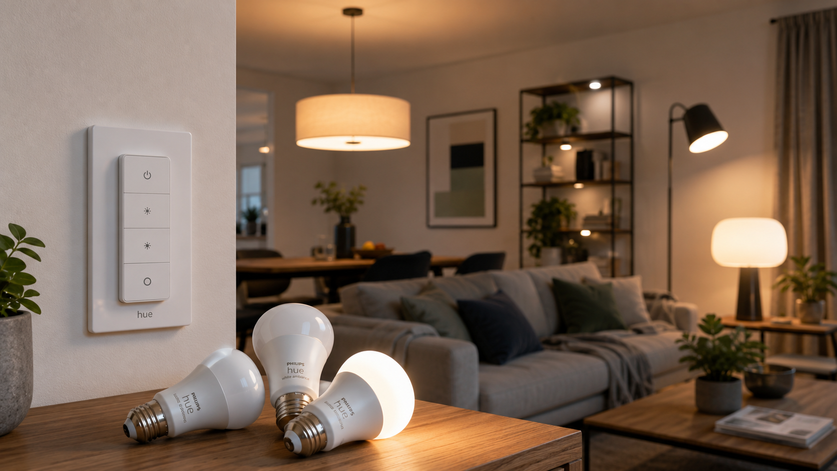 Philips Hue lampen en dimmer switch verbinden: zo werkt het