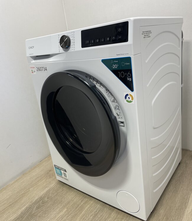 Candy ProWash & Dry 300 Was-Droogcombinatie (GWD 4106B8-S) 10/6 kg