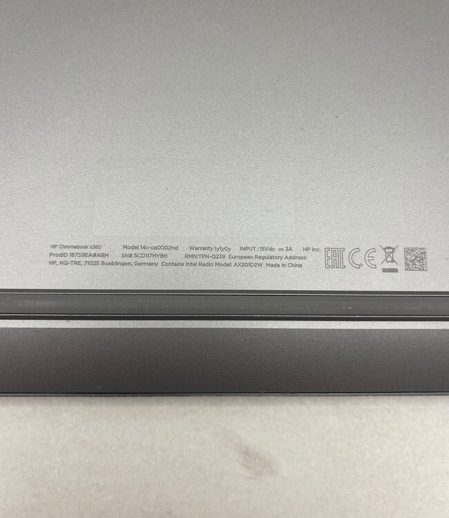 HP Chromebook X360 14c-ca0002nd