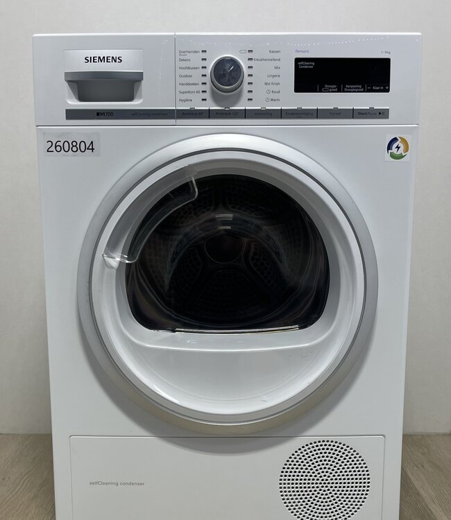 Siemens IQ700 Warmtepompdroger (WT44W562NL) 9 kg