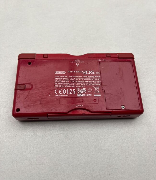 Nintendo DS Lite Rood