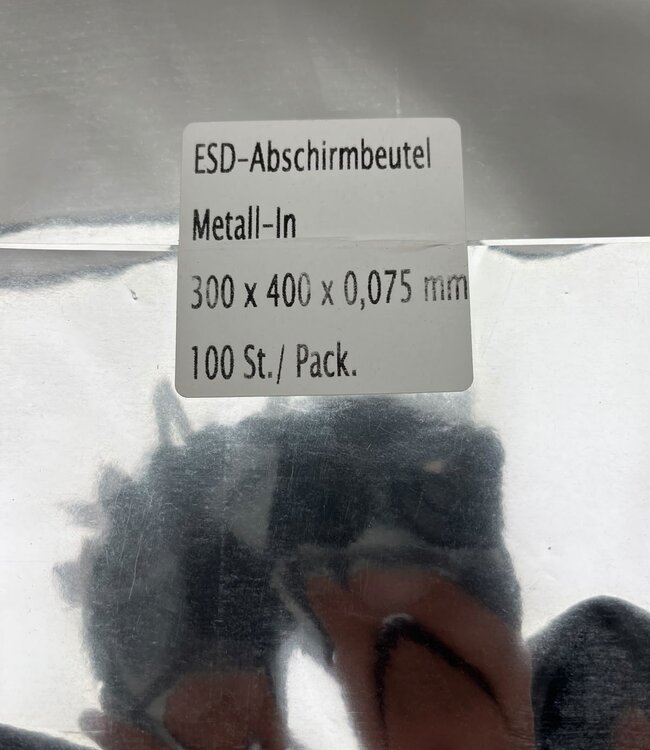 ESD Antistatische zakken 300 x 400 mm (100 stuks)