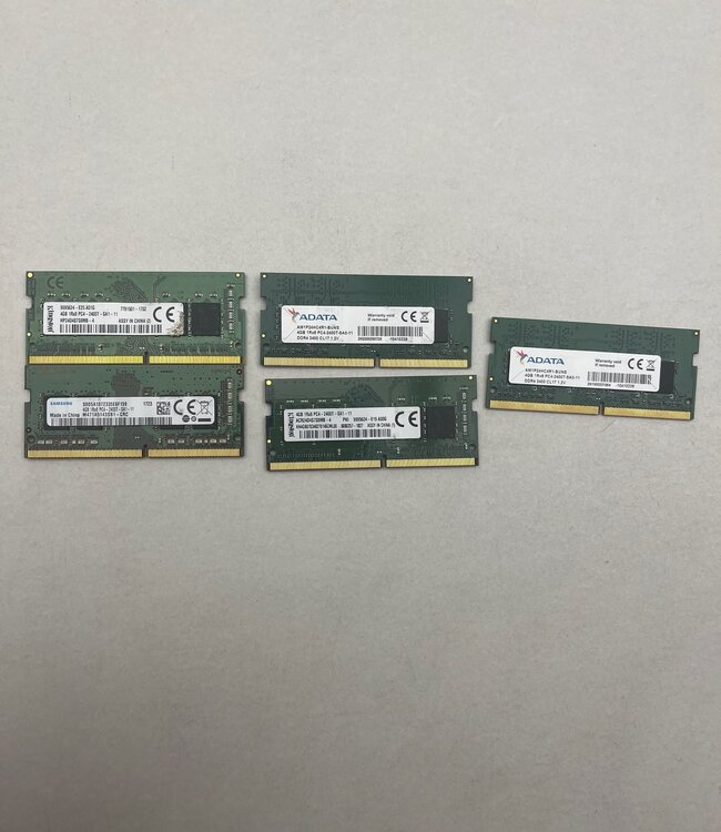 4 GB | 1Rx8 PC4-2400T | 2400 MHz | Laptop RAM geheugen (SO-DIMM)
