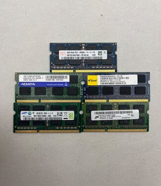 4GB | 2Rx8 PC3L-12800S | 1600 MHz | Laptop RAM geheugen