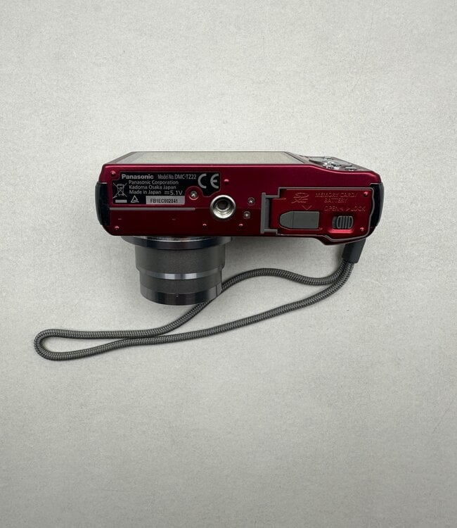 Panasonic Lumix DMC-TZ22EG Digitale Camera Rood