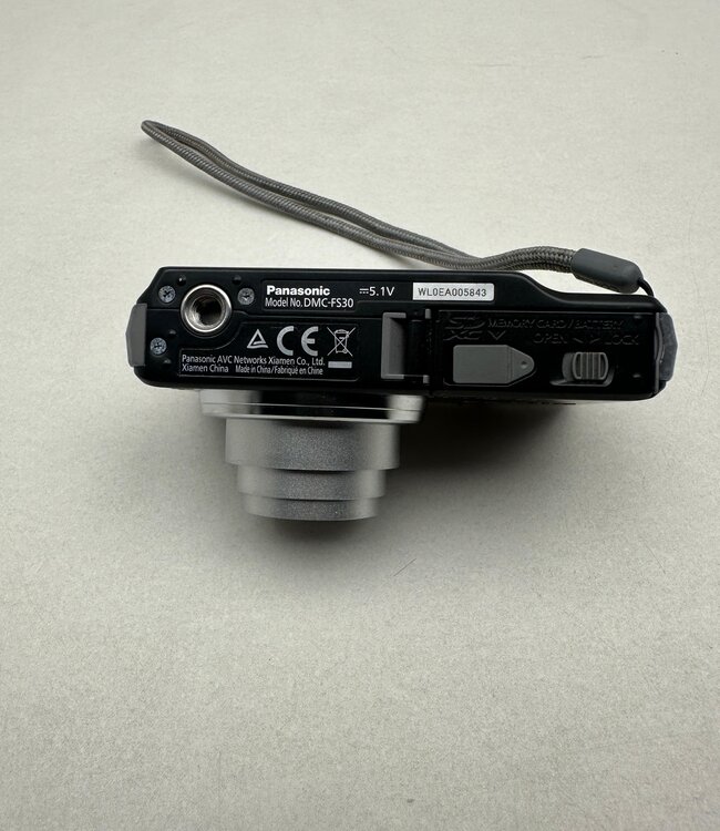 Panasonic Lumix DMC-FS30 Digitale Camera Zwart